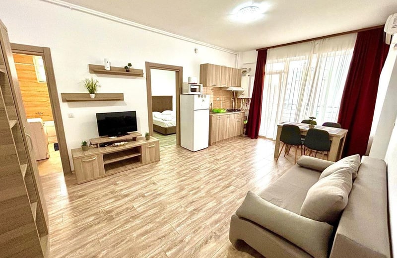 Rental of a comfortable 2-room apartment, 55 m², Mamaia district, Constanța, Romania